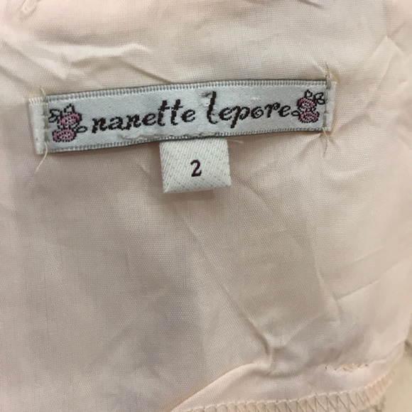 Nanette Lepore Scalloped Embroidered Top - Picture 5 of 6